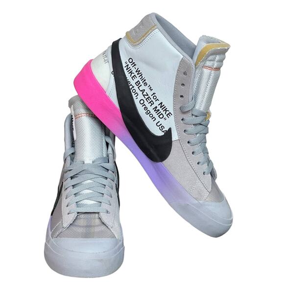 Serena Williams x Off-White x Blazer Studio Mid ‘Queen’ Sample Shoes SZ 8.5 VNDS main image 7